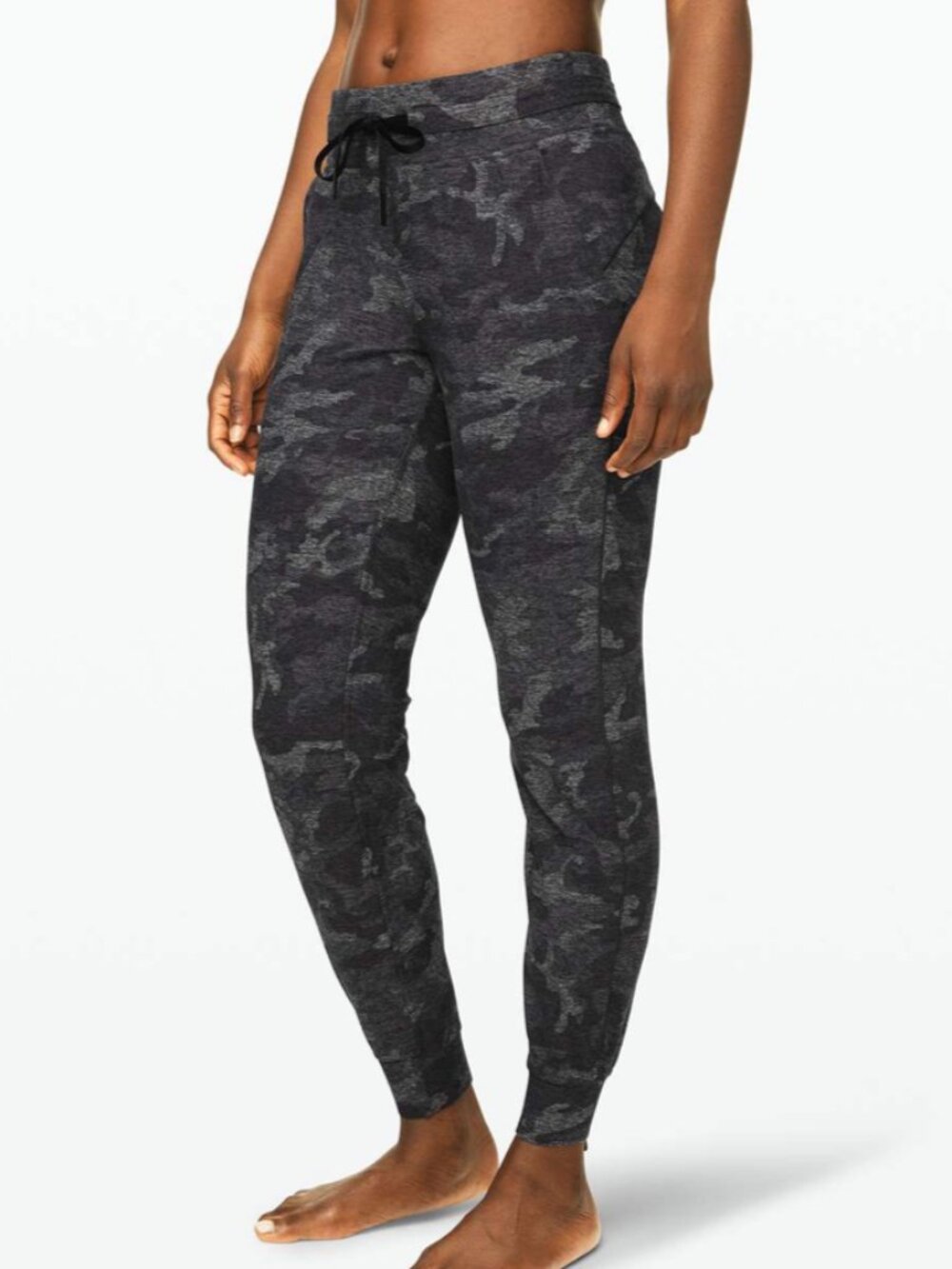 Lululemon Ready To Rulu Jogger Pants in Gray Camo Size 6